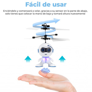 Drone hélicoptère électrique pour enfants débutants avec capteur de proximité pour une utilisation en intérieur - Product Image 2