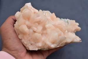 Apophyllite Geode ผงแร่ Apophyllite,แร่ธาตุหยาบคลัสเตอร์จีโอดสำหรับตกแต่ง - Product Image 4