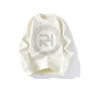 Sudaderas Holgadas de Algodón de Cuello Redondo, Estilo Urbano, Estampadas, de Invierno, de Polar Grueso de Alta Calidad, Personalizadas en Color, para Mujer - Product Image 3