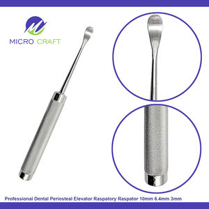 Elevador Periostal Dental Profesional, Raspador de Acero Inoxidable de Alta Calidad, 10mm, 6.4mm, 3mm, Instrumentos Personalizados - Product Image 3