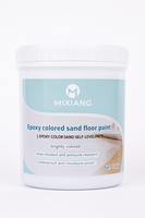 Peinture pour sols en sable coloré époxy |   Peinture liquide pour meubles, revêtement résistant aux alcalis, imperméable, résistant à l'usure et à la pression
