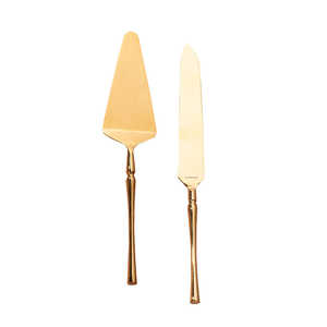 Couteau à gâteau professionnel et ensemble de serveur en acier inoxydable de haute qualité Design élégant et parfait pour une présentation de gâteau élégante - Product Image 4