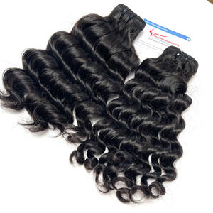 Paquetes de cabello crudo vietnamita al por mayor Extensiones de cabello de onda profunda de vapor Sin caída Sin enredos - Product Image 2