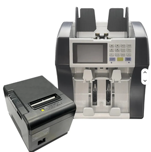 Compteur de billets de banque de haute qualité CPT 700 à 2 compartiments pour devises mixtes avec détection CIS CPT123 DD et affichage LED portable - Product Image 1