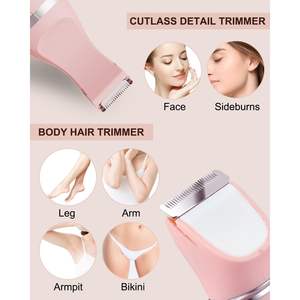 Depiladora y Recortadora Íntima 2 en 1 Profesional para Mujer, Recargable, Uso en Seco/Húmedo, Resistente al Agua IPX7, Alimentación USB, para Uso en Bikini - Product Image 6