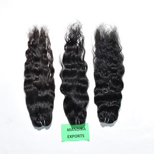 En gros 100% Machine Double Trame Naturel Doux Ondulé Non Transformé Vierge Temple Vietnamien Indien Extensions De Cheveux Vague Profonde Lâche - Product Image 1