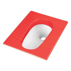 Vistaar large gamme rouge double couleur est accroupi casserole porcelaine exportation qualité sanitaire bas prix - Product Image 5