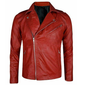 Vestes en cuir respirantes 2026 pour hommes et femmes, coupe-vent personnalisé, col montant chaud, logo frontal, design personnalisé écologique, OEM - Product Image 5