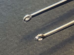 Y tế surgicai cardic cụ thép không gỉ yasargil lưỡi lê khối u nắm giữ kẹp 5 mét 8.75 "Chiều dài CE ISO - Product Image 3