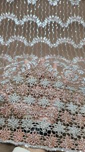 Tissu en filet doux de luxe pour robe de mariée, robe de soirée, lehenga et vêtements de haute couture, léger, transparent, de haute qualité, vente en gros, exportation - Product Image 5