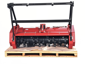 Mesin ekskavator Mini Skid Steer <span class=keywords><strong>Loader</strong></span> peralatan Mulcher hutan sikat pohon gir 46/60/72 alat pemotong rumput Mulcher Taman