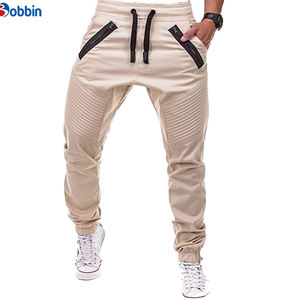 BOBBIN INDUSTRIES Men's High Quality Casual Fold Sweatpants <b>Winter</b> Joggers Logo Waist Fitness Pant for Sport Fleece Material - Product Image 5