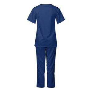 Elegante traje médico de mezclilla para comodidad y presentación profesional para el liderazgo del hospital - Product Image 6