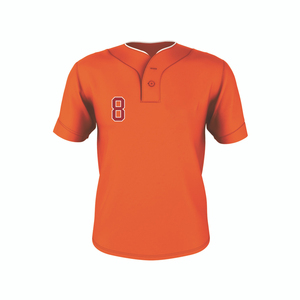 Camiseta de Béisbol/Sóftbol Personalizada con Impresión por Transferencia de Calor, Transpirable, 100% Poliéster, Alta Calidad, Talla Adulto, 2 Colores - Negro - Product Image 3