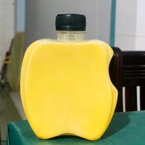 Directo de fábrica Apple PET Botellas de plástico Bebidas Tapón de rosca 30/330ml Botellas Embalaje personalizado para leche Té Agua Logotipo personalizado - Product Image 4