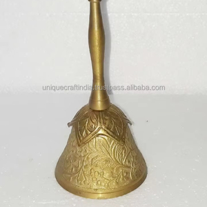 Cloche de prière faite à la main avec métal en laiton de qualité supérieure, idéale pour la décoration de la prière et la célébration - Product Image 1