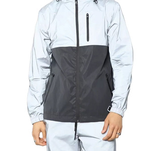 Chaqueta cortavientos personalizada al por mayor para hombre, chaqueta exterior de algodón para niño, chaquetas informales de talla grande para hombre - Product Image 3