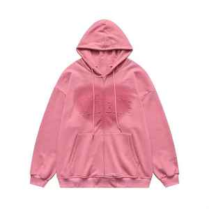 Sweat à capuche pour homme de haute qualité, personnalisé, brodé, hiver, 100% polyester, fermeture éclair - Product Image 5