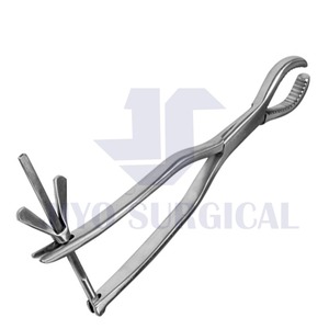 Hoge Vraag Orthopedisch Chirurgisch Instrument 6 \ "Hete Verkoop Bothoudpincet Met Ratelstalen Klem Voor Botfixatie - Product Image 6