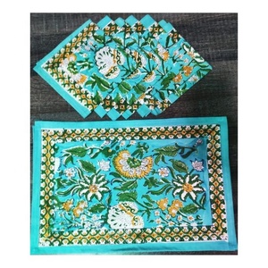 Double-layer Linen Customized Nordic Heat-proof Placemat Insulation Waterproof Oil-proof <b>Table</b> Mats Home Hotel Decoration - Product Image 1