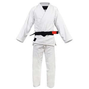 Uniforme de Karate ligero para adultos, uniforme de artes marciales con cinturón, con logotipo personalizado - Product Image 4