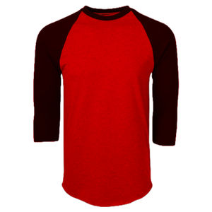 Contraste Couleur Coton Viscose Raglan Extra Long Multi Couleur Oem Tailles En Gros Pas Cher Style Décontracté Unisexe T-shirt,. - Product Image 3