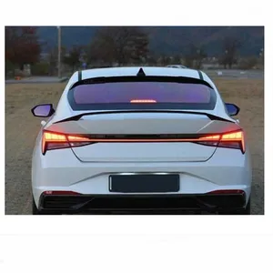 Tronco Spoiler accessori Auto ricambi Auto sistemi carrozzeria kit carrozzeria per Hyundai Elantra tronco alto Spoiler pianoforte nero 2021 +