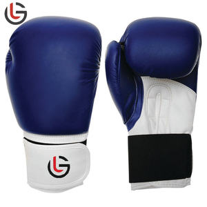 Genuine Leather Custom Boxing <b>Gloves</b> High Quality MMA and boxing <b>Gloves</b> with Adjustable Strap Private Label Cowhide Leather - Product Image 1