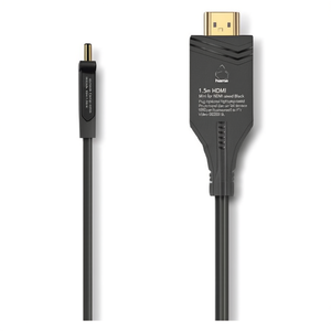 Cavo HDMI Plug To Mini Plug Noir 1,5m 00205015 - Product Image 2