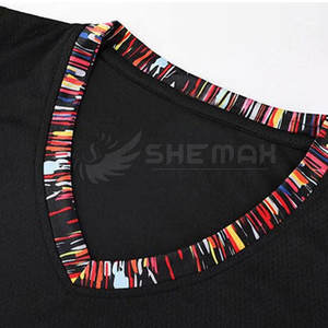 เครื่องแบบบาสเกตบอลชุดบาสเก็ตบอลแห้งเร็วชุดกีฬาดีไซน์ไม่เหมือนใคร - Product Image 3