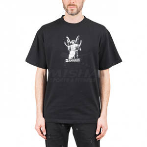 T-shirt d'extérieur fabriqué au Pakistan meilleur T-Shirt surdimensionné élégant coupe ajustée vêtements pour adultes 100% coton T-Shirt surdimensionné tout neuf - Product Image 1