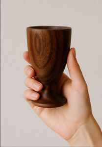 Copa de vino de madera ecológica para vino y licores - Product Image 5