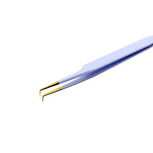 Pincettes d'extension de cils personnalisées, dernière conception, couleur, Volume, Logo personnalisé, étiquette privée, acier inoxydable, vente en gros - Product Image 4