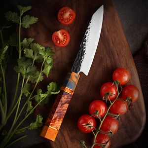 Venta al por mayor personalizado de alta calidad OEM ODM servicio japonés de acero de alto carbono cuchillo de Chef de cocina cuchillo rebanador con mango de madera - Product Image 3