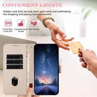 Étuis de luxe haut de gamme pour téléphones portables 17/16/15/14/13 Ultra, avec porte-cartes, antichoc, en TPU+PC, et dragonne