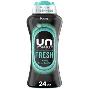 Downy Unstopables 24 oz Fresh Scent In-Wash Scent Booster Laundry Beads Uso de detergente de baño desechable ecológico - Product Image 4