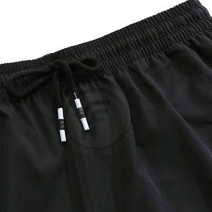 2025 Summer New Arrival <b>Men's</b> Casual Running <b>Shorts</b> Custom Logo Active <b>Lightweight</b> Solid Pattern Wholesale Cotton Fabric - Product Image 4