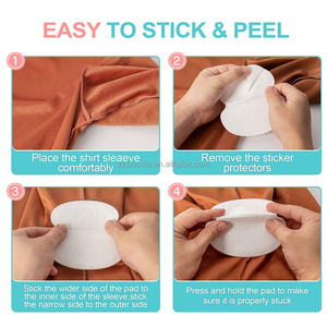 ODM Dites adieu à la <span class=keywords><strong>tache</strong></span> de sueur Facile à adhérer et à enlever les coussinets de transpiration absorbants pour les aisselles - Product Image 4