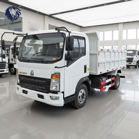Camion benne SINOTRUCK Howo 4X2 10T, transmission manuelle, véhicule de construction pour le marché africain