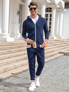 Conjunto de Chándal de Felpa con Capucha y Pantalones Jogger de Terciopelo de 2 Piezas, Talla Grande, Informal, de Invierno, con Logotipo Personalizado, Transpirable y Ecológico - Product Image 2