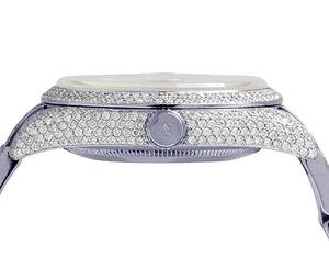 Elegante VVS Moissanite Diamond Roman Dial Acero inoxidable Automático Hip Hop Iced Out Reloj de lujo Moda personalizada para hombres - Product Image 5