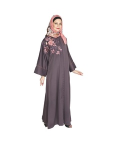 เดรสยาวแบบสุภาพสำหรับผู้หญิงเดรสแขนยาวสไตล์มุสลิมผ้าลินินอาบายาสไตล์เดรสเปิดด้านหน้าแบบลำลองทันสมัยสไตล์มุสลิมใหม่ล่าสุด - Product Image 4