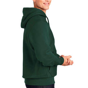 Sweat à capuche zippé pour hommes vierge personnalisé Cardigans à impression bouffante avec logo personnalisé Sweats à capuche zippés oversize Sweats à capuche en molleton unisexe - Product Image 4