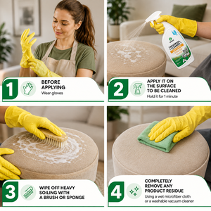 Détergent Moussant Multi-Surfaces Blanc de Haute Qualité Prêt à l'Emploi |   Nettoyant universel pour éliminer les taches tenaces, usage domestique et commercial - Product Image 5