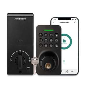 Smart Outdoor Aluminum Alloy/Zinc <b>Lock</b> 50-Code Key Features for Wood/Aluminum Door TTlock App Compatible Memory Card Cloud Data - Product Image 1