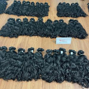 Vente flash Paquet de cheveux naturels ondulés de la mer Trame de cheveux vietnamiens bruts Vente de cheveux non traités en grande quantité jusqu'à 30 $ - Product Image 3