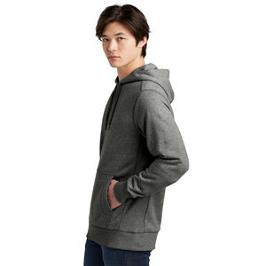 Sweats à capuche personnalisés de couleur grise pour hommes, sweat-shirt à manches longues en coton polaire pour l'hiver avec poche - Product Image 3