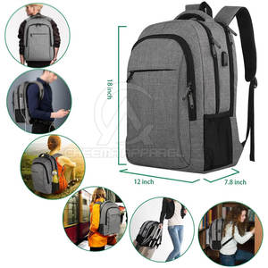 Sac à dos décontracté, ajustement confortable, matériau résistant, idéal pour l'école, l'université, le bureau et l'usage quotidien - Product Image 4