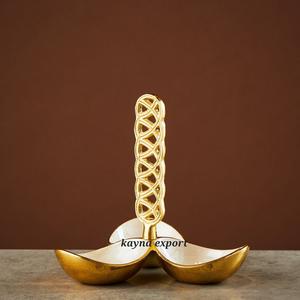 ชามใส่ผลไม้อบแห้ง ดีไซน์หรูหรา ทันสมัย ผลิตจากอะลูมิเนียมขัดเงา เป็นมิตรกับสิ่งแวดล้อม เหมาะสำหรับตกแต่งโต๊ะงานแต่งงาน - Product Image 6