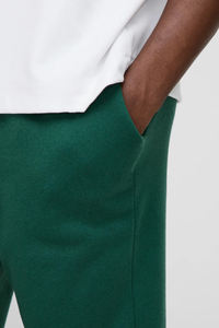 Vente en gros de pantalons de survêtement 100% coton coupe décontractée mi-baggy surdimensionnés pour hommes conception personnalisée jambe large fermeture à cordon séchage rapide - Product Image 4